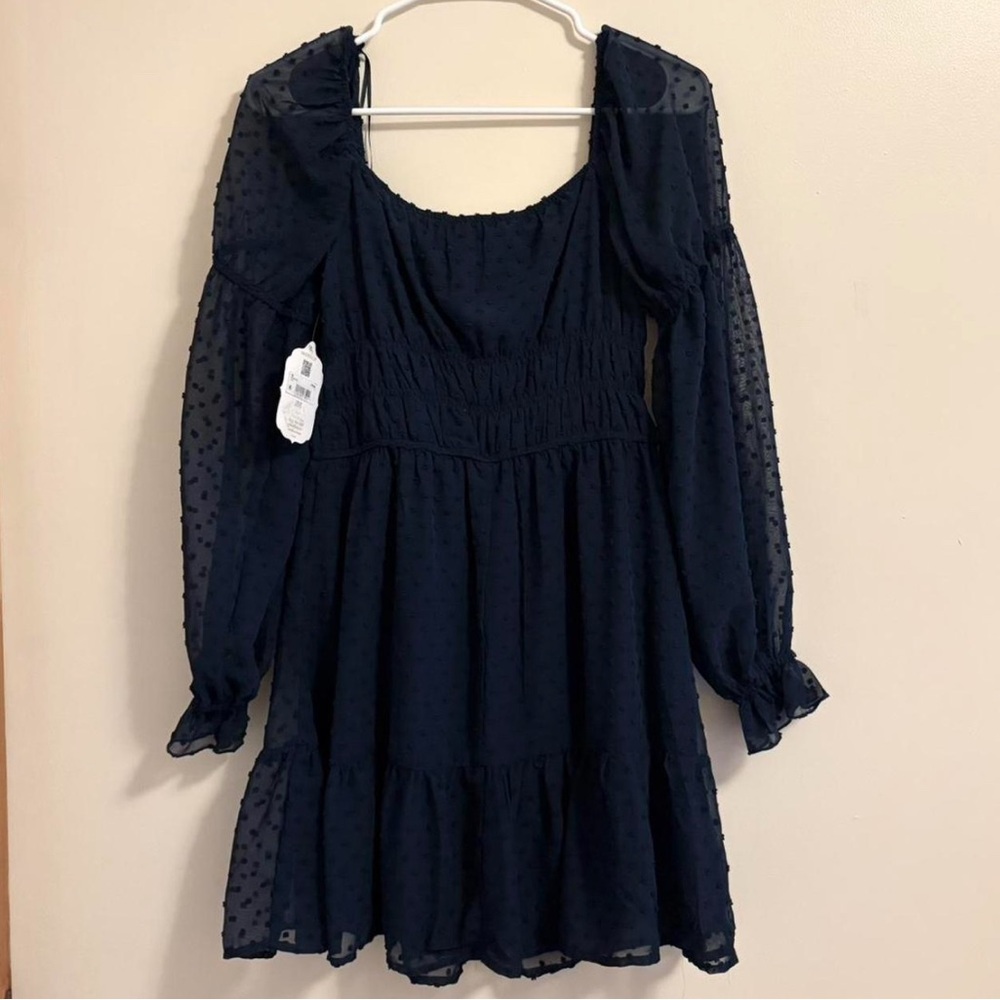 Altar'd State Navy Blue Dress - Picture 2 of 4